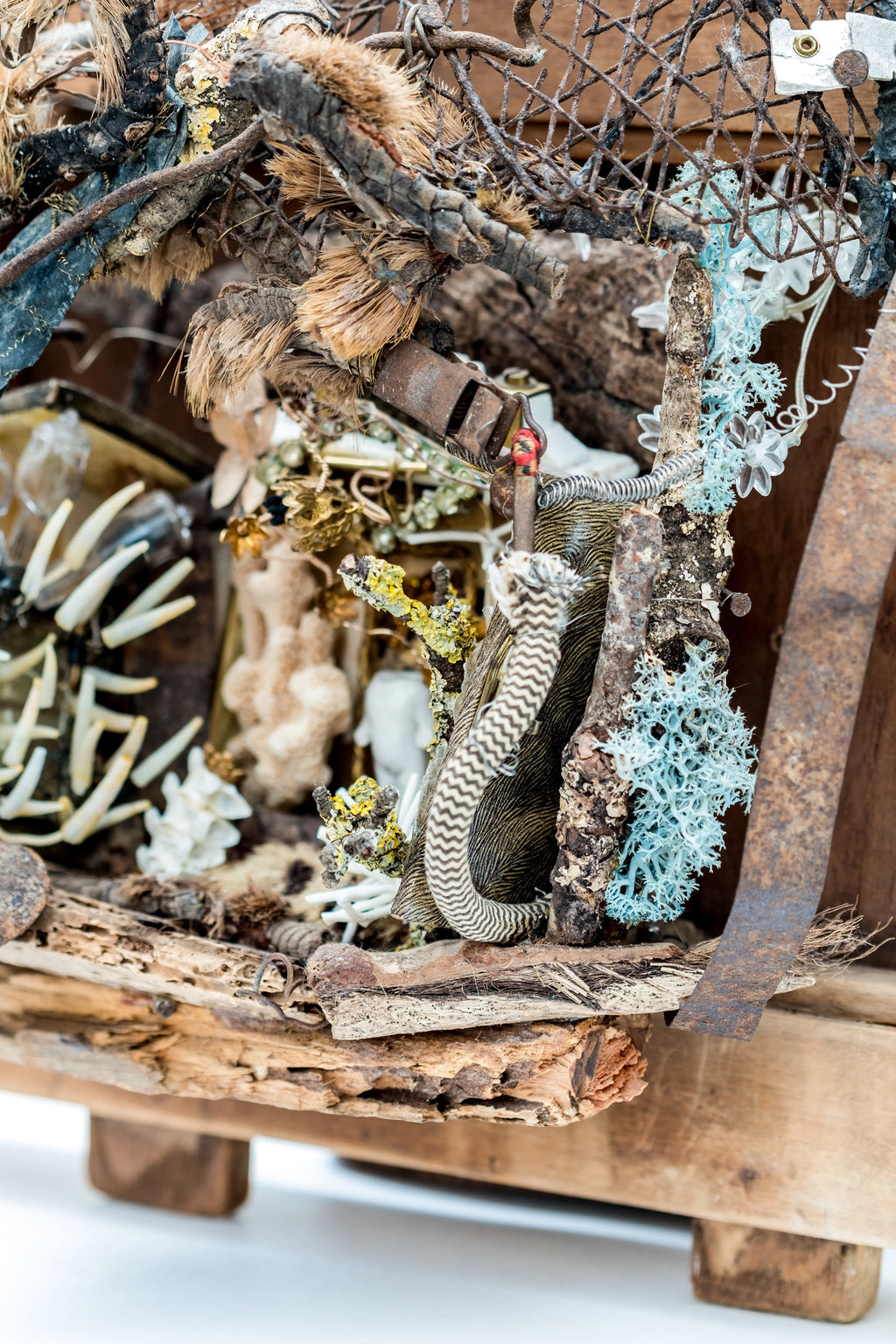 Sculpture sur bois "Fillet" Marie Subirana