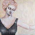 Peinture sur huile "Femme" Marie Subirana